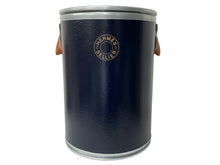 Load image into Gallery viewer, 極美品 HERMES エルメス サドルボックス セリエライン ラージサイズ ネイビー シルバー インテリア 収納 置物 中古 4c068267