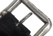 画像をギャラリービューアに読み込む, Chrome Hearts クロムハーツ BLT SCRLREC レクタングルスクロール サイズ34 レザーベルト ブラック 美品 中古 4c068292