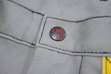 Load image into Gallery viewer, 極美品 KAPITAL キャピタル キャンバス Wニー ルーキーペインターパンツ K2209LP806 サイズS グレー イエロー 中古 4c068293