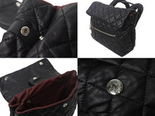 Load image into Gallery viewer, CHANEL シャネル コココクーン リュック デイパック 13番台 イタリア製 レザー ブラック シルバー金具 美品 中古 4c068300