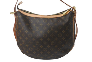 極美品 LOUIS VUITTON ルイヴィトン ショルダーバッグ M40075 トゥラムGM モノグラム ブラウン ゴールド金具 中古 4c068313