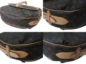 極美品 LOUIS VUITTON ルイヴィトン ショルダーバッグ M40075 トゥラムGM モノグラム ブラウン ゴールド金具 中古 4c068313