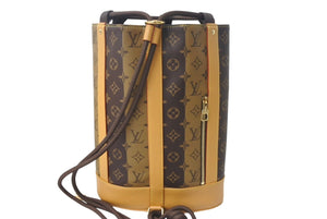 新品未使用 LOUIS VUITTON×NIGO ルイヴィトン ショルダーバッグ ランドネ メッセンジャー M45968 ゴールド金具 モノグラム 中古 4c068314