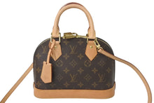 Load image into Gallery viewer, LOUIS VUITTON ルイヴィトン アルマBB ハンドバッグ M53152 ショルダー 2WAY モノグラムキャンバス PVC レザー 美品 中古 4c068336