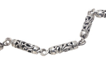 画像をギャラリービューアに読み込む, CHROME HEARTS クロムハーツ 9LINK ROLLER LONG-T オールド 2クリップ ロング ローラー ウォレットチェーン 美品 中古 4c068348