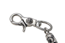 画像をギャラリービューアに読み込む, CHROME HEARTS クロムハーツ 9LINK ROLLER LONG-T オールド 2クリップ ロング ローラー ウォレットチェーン 美品 中古 4c068348