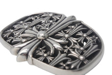 画像をギャラリービューアに読み込む, CHROME HEARTS クロムハーツ BUCKL CEMETERY1.5 セメタリークロス バックル シルバー925 重量294g .925 2003 刻印 美品 中古 4c068349