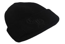 画像をギャラリービューアに読み込む, CHROME HEARTS クロムハーツ CH 刺繍 ニットキャップ ビーニー 2238-304-4102 ウール ブラック 美品 中古 4c068351