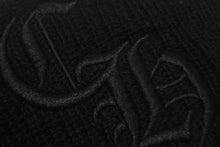 画像をギャラリービューアに読み込む, CHROME HEARTS クロムハーツ CH 刺繍 ニットキャップ ビーニー 2238-304-4102 ウール ブラック 美品 中古 4c068351