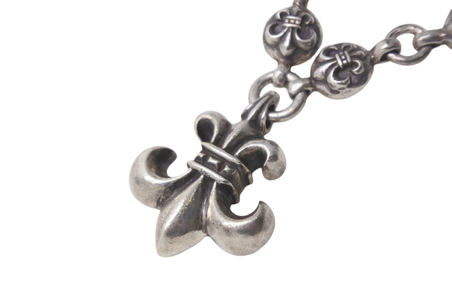 CHROME HEARTS クロムハーツ フレアボールチェーンBSフレア 925 ネックレス 124.4g 全長約54cm 美品 中古  4c068359 – Casanova Vintage