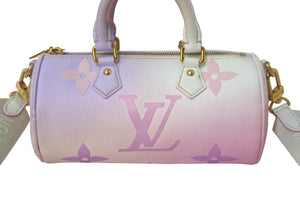 LouisVuitton ルイヴィトン スプリングインザシティ モノグラムジャイアント パピヨンBB 2wayショルダーバッグ M46078 美品 中古 4c068376