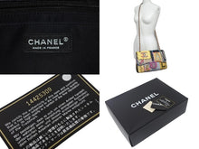 画像をギャラリービューアに読み込む, 極美品 CHANEL シャネル チェーン ショルダーバッグ 14番台 ココマーク パッチワーク マルチカラー ツイード シルバー金具 中古 4c068378