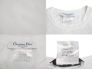 Christian Dior クリスチャンディオール J'ADORE ジャドール タンクトップ 2E12155300 サイズ40 ホワイト ブラウン 美品 中古 4c068383