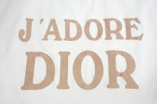 画像をギャラリービューアに読み込む, Christian Dior クリスチャンディオール J'ADORE ジャドール タンクトップ 2E12155300 サイズ40 ホワイト ブラウン 美品 中古 4c068383