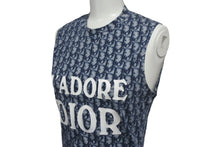 画像をギャラリービューアに読み込む, Christian Dior クリスチャンディオール J'ADORE ジャドール タンクトップ トロッター 3E16155301 サイズ36 ネイビー ホワイト 美品 中古 4c068386