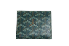 Load image into Gallery viewer, 極美品 GOYARD ゴヤール マリニー ウォレット コインケース 小銭入れ カードケース PVC レザー グリーン MARIGNPMLTY09CL09P 中古 4c068389