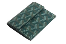 Load image into Gallery viewer, 極美品 GOYARD ゴヤール マリニー ウォレット コインケース 小銭入れ カードケース PVC レザー グリーン MARIGNPMLTY09CL09P 中古 4c068389