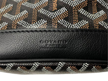 画像をギャラリービューアに読み込む, 新品未使用 Goyard ゴヤールプティ フロ バケット ショルダーバッグ 巾着型 PVC レザー ブラウン ブラック シルバー 中古 4c068407