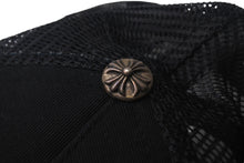 画像をギャラリービューアに読み込む, CHROME HEARTS クロムハーツ トラッカー FUCK YOU キャップ ブラック メッシュ コットン CHプラス ロゴ 帽子 小物 サイズOS 美品 中古 4c068417