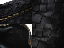 Load image into Gallery viewer, 極美品 BOTTEGA VENETA ボッテガヴェネタ MINI JODIE ミニジョディ ハンドバッグ ミニバッグ イントレチャート ブラック 中古 4c068422