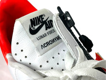 Load image into Gallery viewer, NIKE ナイキ LUNAR FORCE 1 SP ルナフォース 1 スペシャル アクロニウム スニーカー ホワイト クリムゾン 28cm 美品 中古 4c068442