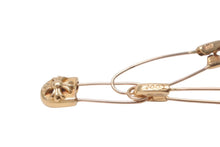 画像をギャラリービューアに読み込む, 極美品 CHROME HEARTS クロムハーツ ネックレス セーフティーピン 22K 16インチ 全長22.2 中古 4c068446