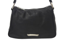 画像をギャラリービューアに読み込む, 新品未使用 CHROME HEARTS クロムハーツ チキンナゲットスモール ショルダーバッグ ダガー レザー シルバー925 ブラック 中古 4c068448