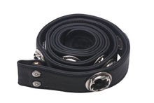 画像をギャラリービューアに読み込む, ChromeHearts クロムハーツ ベルト 1/1 限定 スタッズ リング USA製 レザー シルバー925 ブラック サイズ36 美品 中古 4c068450