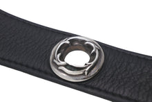 画像をギャラリービューアに読み込む, ChromeHearts クロムハーツ ベルト 1/1 限定 スタッズ リング USA製 レザー シルバー925 ブラック サイズ36 美品 中古 4c068450