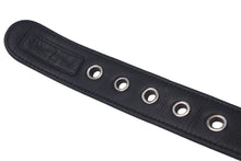 画像をギャラリービューアに読み込む, ChromeHearts クロムハーツ ベルト 1/1 限定 スタッズ リング USA製 レザー シルバー925 ブラック サイズ36 美品 中古 4c068450