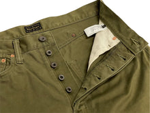 画像をギャラリービューアに読み込む, 極美品 KAPITAL キャピタル Chino Mexican Tuxedo 5P OKAGILLY EK-1535 サイズ32 ボーン刺繍 メキシカンチノパンツ カーキ 中古 4c068456