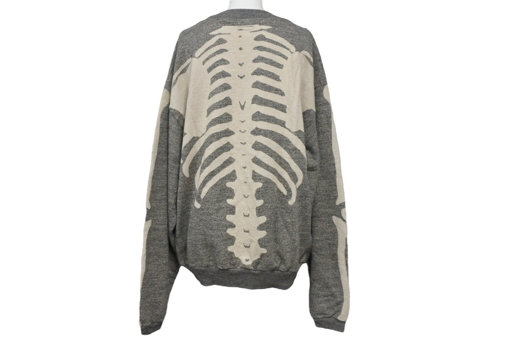 極美品 KAPITAL キャピタル GRANDRELLE FLEECE KNIT スウェット EK-1541LC サイズ2 グレー ベージュ コットン 中古 4c068458xx
