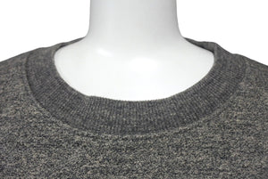 Very Good Condition KAPITAL Capital GRANDRELLE FLEECE KNIT Sweatshirt EK-1541LC Size 2 Gray Beige Cotton Used 4c068458xx