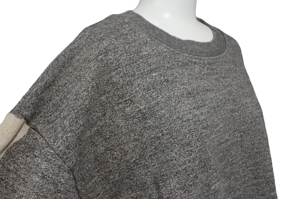 極美品 KAPITAL キャピタル GRANDRELLE FLEECE KNIT スウェット EK-1541LC サイズ2 グレー ベージュ コットン 中古 4c068458xx