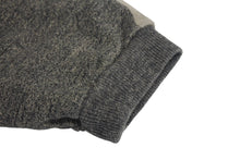 Load image into Gallery viewer, 極美品 KAPITAL キャピタル GRANDRELLE FLEECE KNIT スウェット EK-1541LC サイズ2 グレー ベージュ コットン 中古 4c068458xx