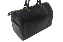 画像をギャラリービューアに読み込む, LOUIS VUITTON ルイヴィトン スピーディ30 ハンドバッグ M59022 エピレザー ブラック ゴールド金具 美品 中古 4c068463