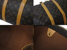 画像をギャラリービューアに読み込む, LOUIS VUITTON ルイヴィトン キーポル45 ボストンバッグ M41428 モノグラムキャンバス ブラウン ゴールド金具 美品 中古 4c068466