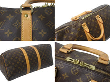 画像をギャラリービューアに読み込む, LOUIS VUITTON ルイヴィトン キーポル45 ボストンバッグ M41428 モノグラムキャンバス ブラウン ゴールド金具 美品 中古 4c068466