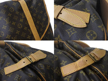 Load image into Gallery viewer, LOUIS VUITTON ルイヴィトン ショルダーバッグ モノグラム ブラウン ソミュール 43 M42252 ゴールド 良品 中古 4c068467