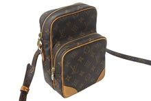 画像をギャラリービューアに読み込む, LOUIS VUITTON ルイヴィトン アマゾン ショルダーバッグ モノグラム M45236 ブラウン ゴールド金具 美品 中古 4c068470