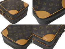 画像をギャラリービューアに読み込む, LOUIS VUITTON ルイヴィトン アマゾン ショルダーバッグ モノグラム M45236 ブラウン ゴールド金具 美品 中古 4c068470