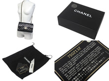 Load image into Gallery viewer, CHANEL シャネル マトラッセ Wフラップ ショルダーバッグ ココマーク 7番台 ラムスキン ブラック ゴールド金具 美品 中古 4c068476