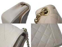 画像をギャラリービューアに読み込む, CHANEL シャネル マトラッセ ミニチェーンショルダーバッグ ココマーク 18番台 ラムスキン ピンク ゴールド金具 美品 中古 4c068480