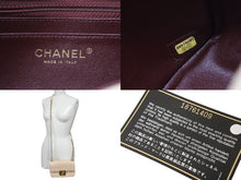 画像をギャラリービューアに読み込む, CHANEL シャネル マトラッセ ミニチェーンショルダーバッグ ココマーク 18番台 ラムスキン ピンク ゴールド金具 美品 中古 4c068480