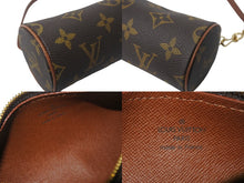 Load image into Gallery viewer, LOUIS VUITTON ルイヴィトン パピヨン30 ハンドバッグ M51365 ポーチ 筒型 モノグラム ブラウン ゴールド金具 美品 中古 4c068502