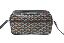 Load image into Gallery viewer, GOYARD ゴヤール カップヴェールPMバッグ ショルダーバッグ CAPVE2PMLTY01CL01P ブラック PVC レザー シルバー金具 美品 中古 4c068505