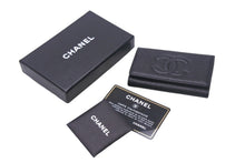 Load image into Gallery viewer, CHANEL シャネル ココマーク 6連 キーケース 8番台 小物 アクセサリー キャビアスキン ブラック ゴールド金具 美品 中古 4c068512