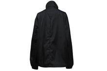画像をギャラリービューアに読み込む, 極美品 PRADA プラダ SGN836 S182 I18 レザーパッチ ナイロン ジャケット 2018年 ブラック サイズ46 中古 4c068561