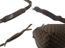 Load image into Gallery viewer, 極美品 LOUIS VUITTON ルイヴィトン キーポル バンドリエール55 ボストンバッグ N41414 ダミエエベヌ ブラウン 中古 4c068586