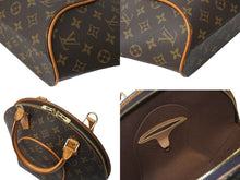 画像をギャラリービューアに読み込む, LOUIS VUITTON ルイヴィトン ハンドバッグ エリプスMM M51126 モノグラム ゴールド金具 美品 中古 4c068591